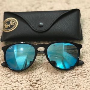 RAYBAN ERIKA SUNGLASSES BLUE